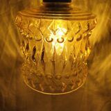 Globe original suspension in smoked molded glass
