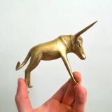 Bronze zebu