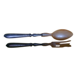 Horn salad servers box
