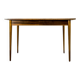 Mid Century Extendable Dining Table In Walnut, 1960s
