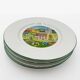 Mirabell Italy naive decorated dessert plates