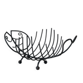 Brutalist metal fish basket