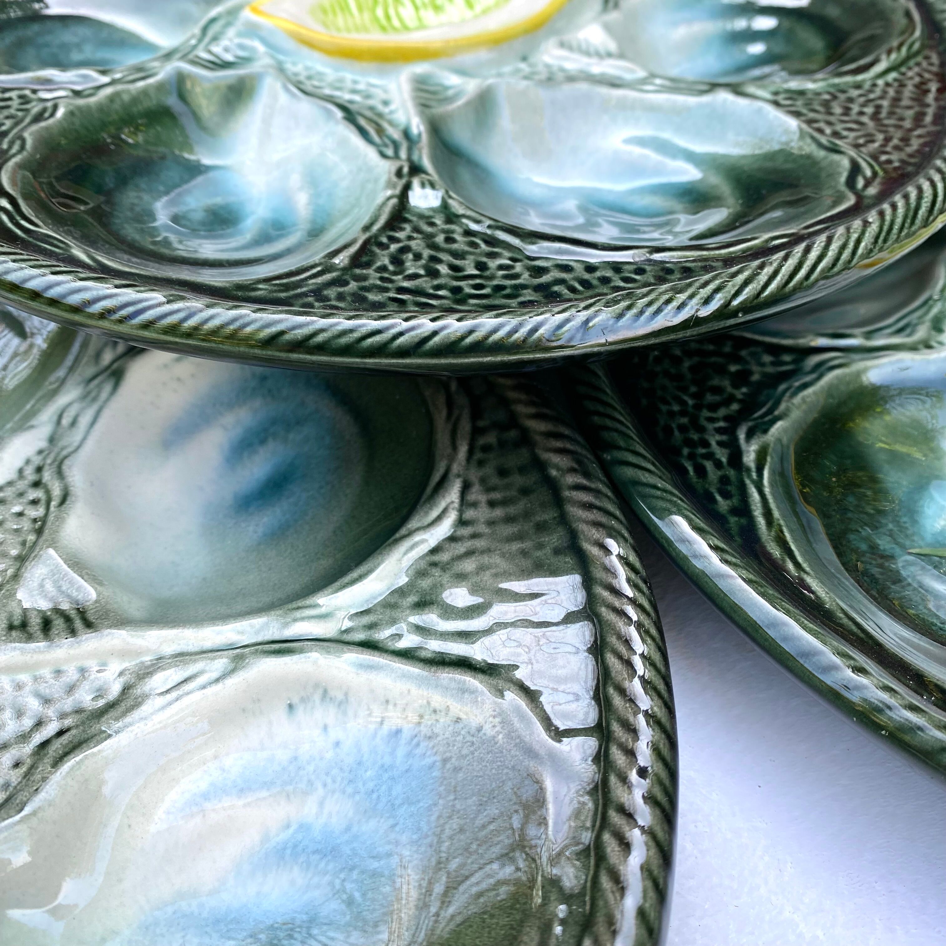 Oyster plates St Clémént