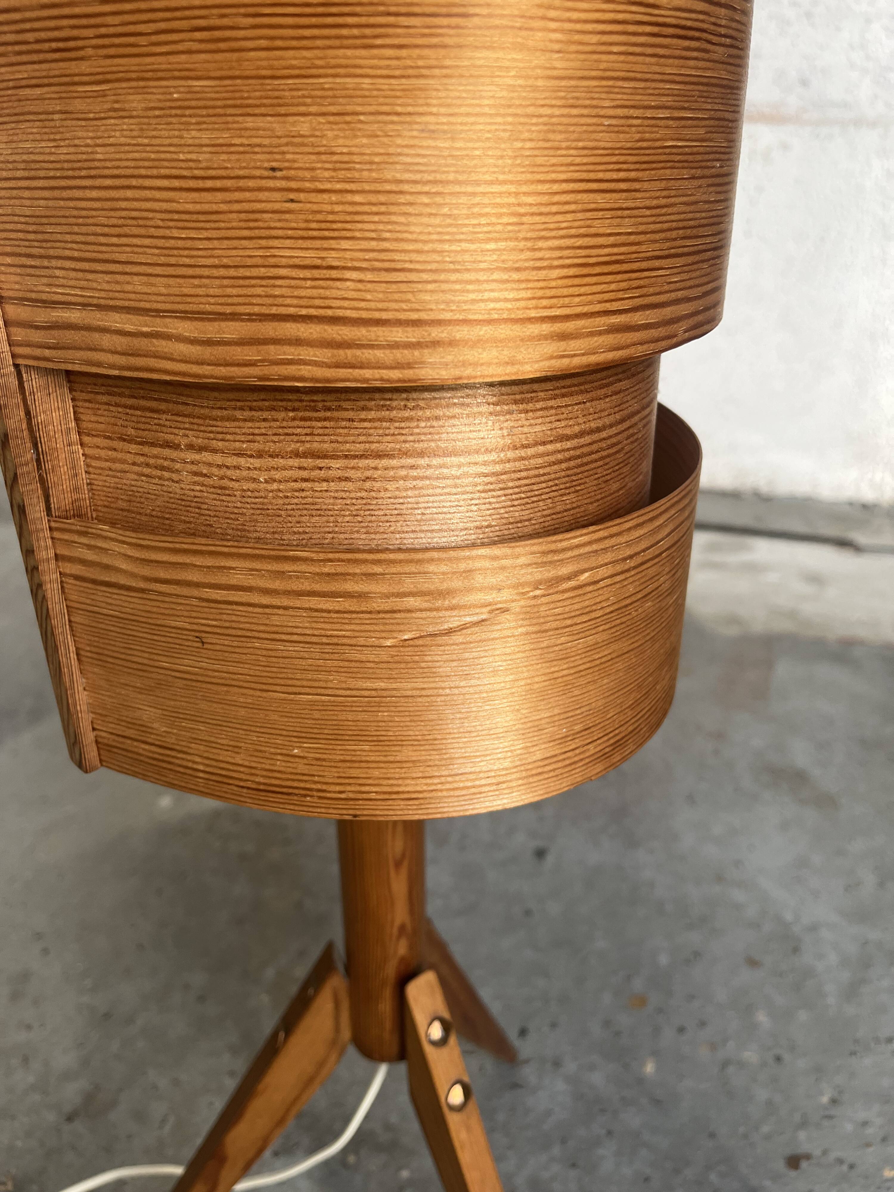 Lampe sur pied par Hans-Agne Jakobsson, Danemark, années 1960.