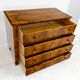 Grande commode Biedermeier en placage de noyer 1820-1840