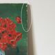 Tableau "bouquet de coquelicots"