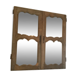 Mirror in old window