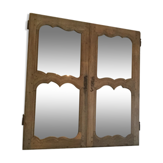 Mirror in old window