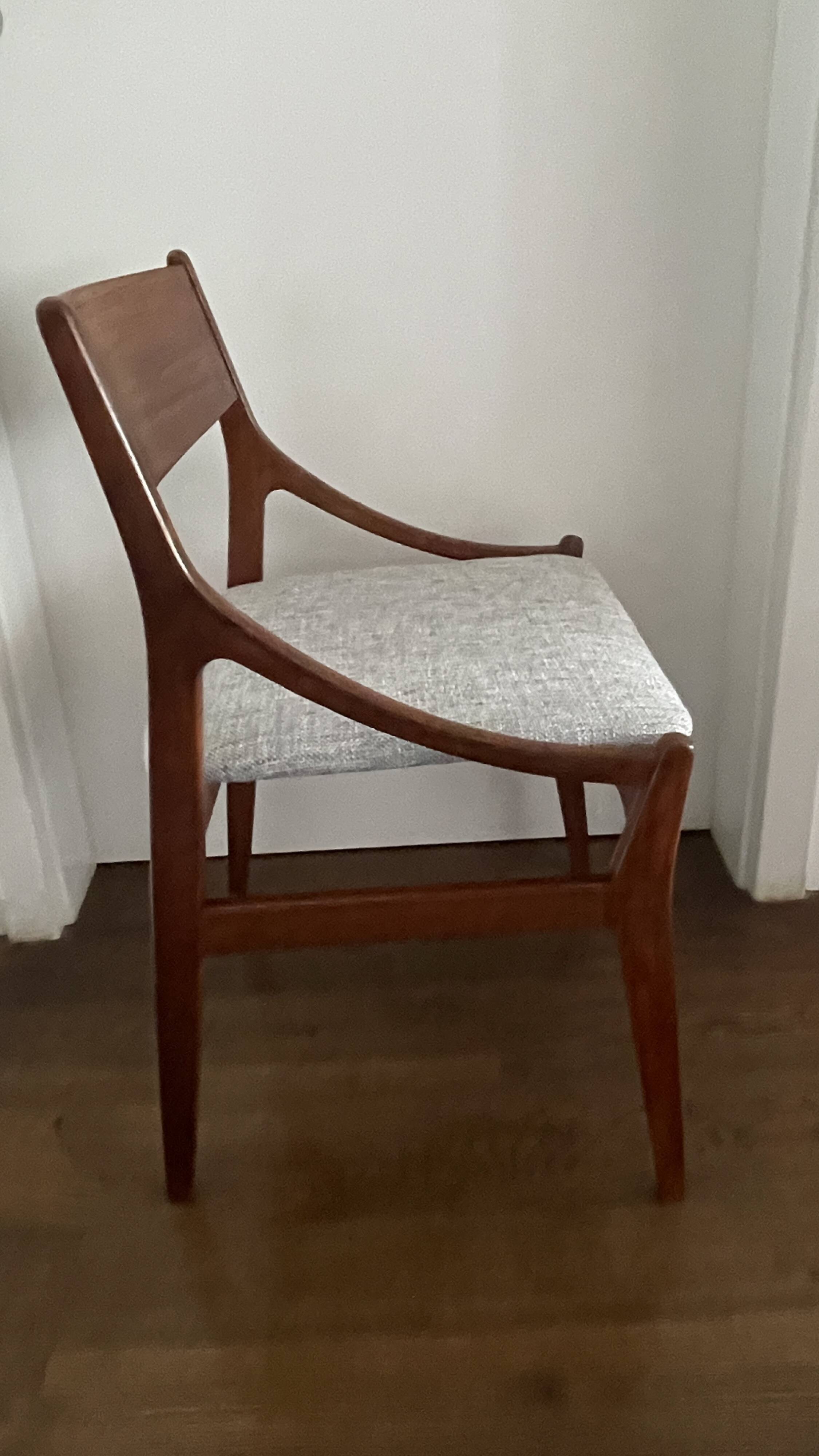 4 Dining chairs by H. Vestervig Eriksen Tromborg, Denmark