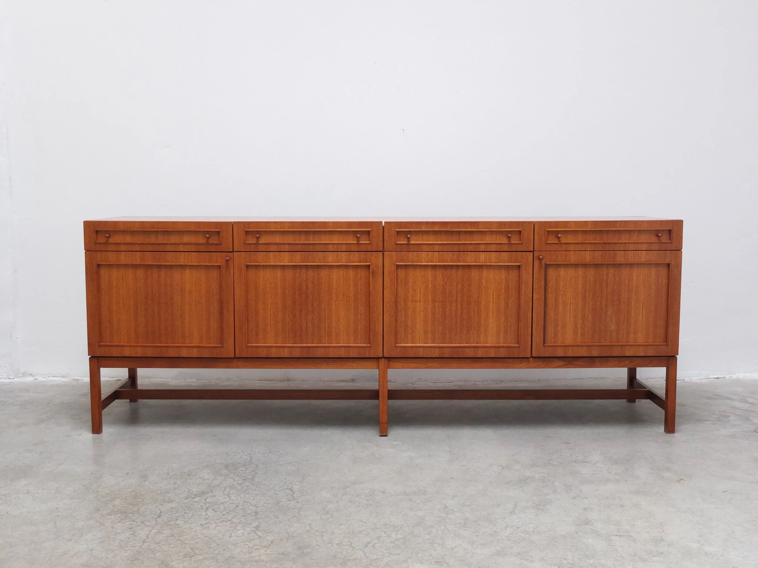 Large decorative sideboard by Oswald Vermaercke for V-Form, 1966
