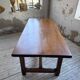 Rustic farmhouse table, solid oak, 2m