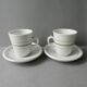 2 tasses brulot époque Napoléon III, 19ème