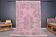 Tapis vintage Oushak rose pour la maison, sku 1920