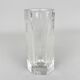 Art Deco Facet Cut Glass Vase