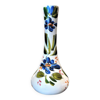 Handmade soliflore vase signed by St Alban Handmade France