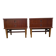 Pair of bedside tables – Scandinavian style – Solid teak – 1960s