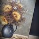 Painting on canvas Flowers Mogisse