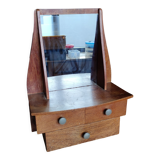 Wall dressing table with drawers