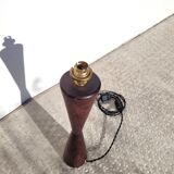 Scandinavian teak lamp base 1960