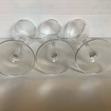 Three mumm GH champagne flutes
