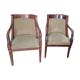 Paire de fauteuils style Empire époque 19ème