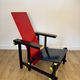 Red and Blue Chair in the Style of Gerrit Rietveld – De Stijl Movement