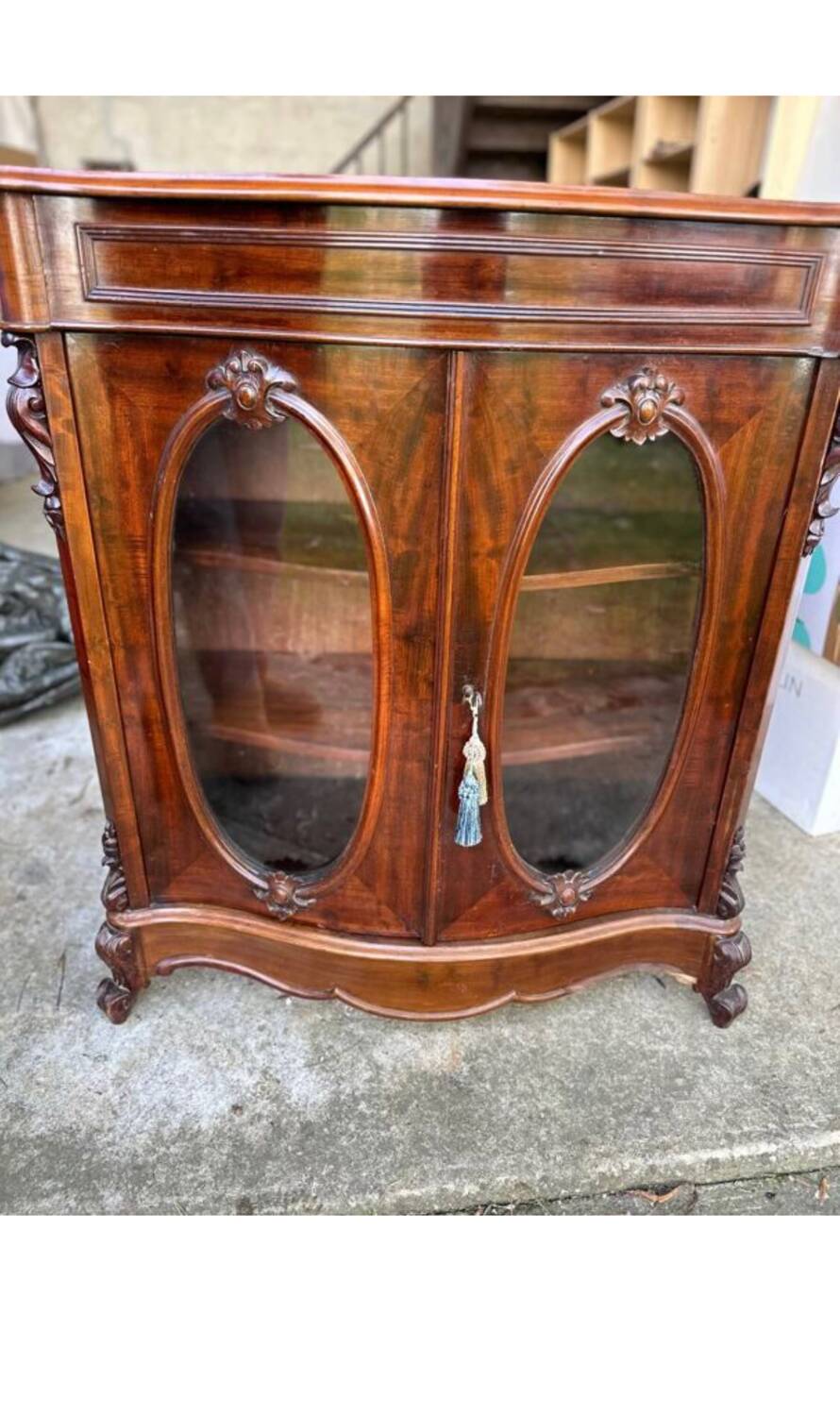 Napoleon III display cabinet