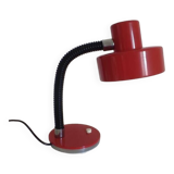 Red flexible 70s lamp