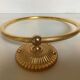 Brass towel rack made in France