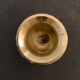 4 Scandinavian brass candle holders