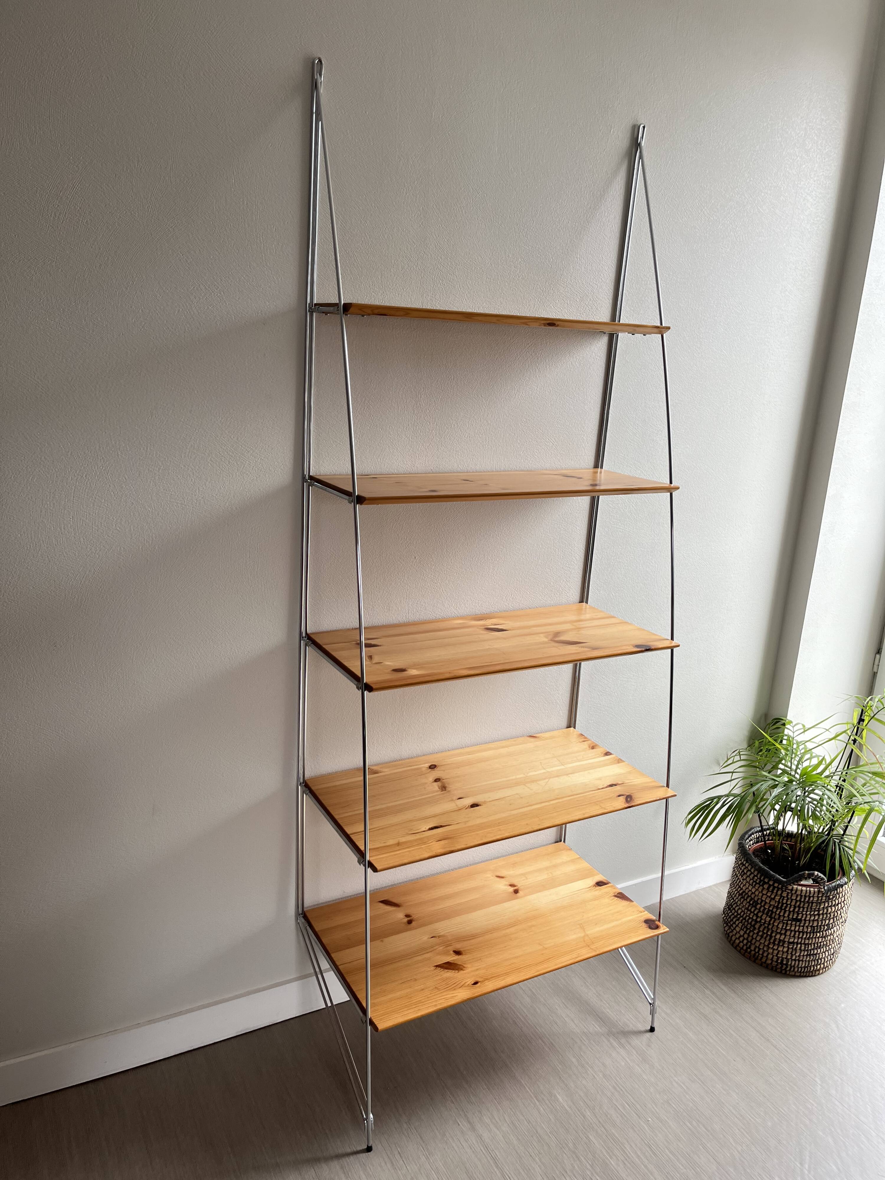 “Artist” wall shelf / bookcase by Tord Björklund for Ikéa vintage