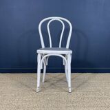 Ensemble de 4 chaises bistrot bois courbé type Thonet