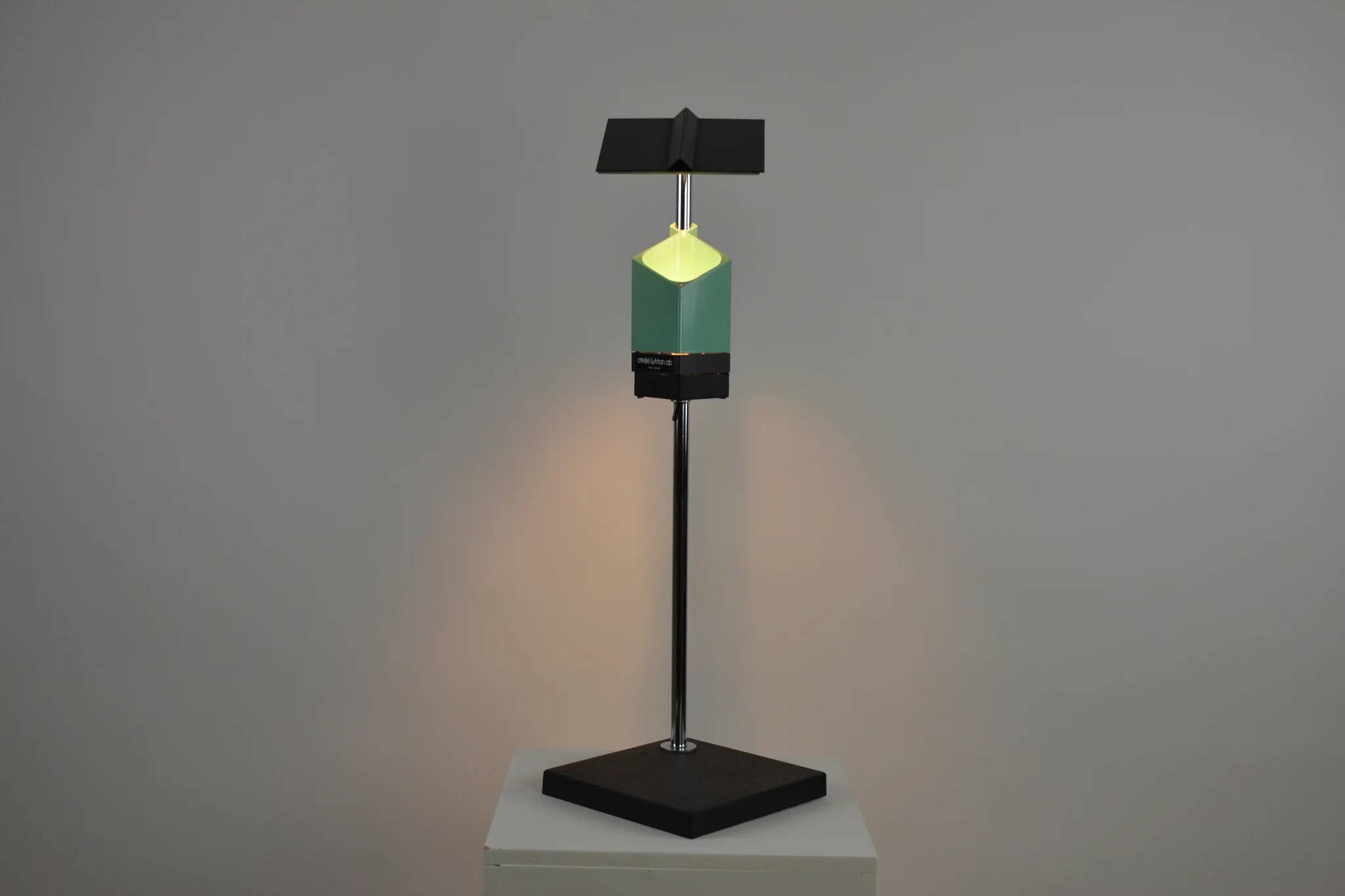 “Satellit” table lamp by Lars Bylund for Ateljé Lyktan, 1986