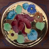 Colorful tea set from Vallauris