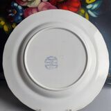 Set of 4 antique plates - Creil & Montereau - Opaque porcelain -