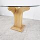 Bamboo dining table by Vivai Del sud, 1970s