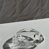Small triangular glass ashtray France Reims