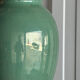 Jade green glazed ceramic vase, Vallauris 1950