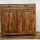 20th century Parisian buffet bahut made of solid wood (beech)