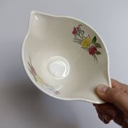 Saucière ancienne Ceranord Saint Amand à fleurs