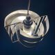 VINTAGE 1970 SPACE AGE BRUSHED ALUMINIUM LAMP/SUSPENSION MAX SAU