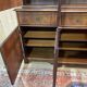 English mahogany secretary bookcase from the 1970s