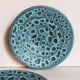 4 vintage fat lava ceramic cups