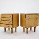 1960s Frantisek Mezulanik Pair of Chest of Drawers, Czechoslovakia