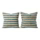 Set of 2 vintage Turkish cushion covers 51x51 cm