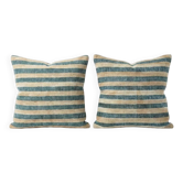 Set of 2 vintage Turkish cushion covers 51x51 cm