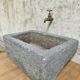 Auge en pierre lavabo antique français