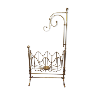 Brass cradle 1880