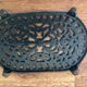 Cast iron trivet, black, PM