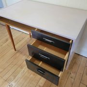 Bureau pieds compas vers1970